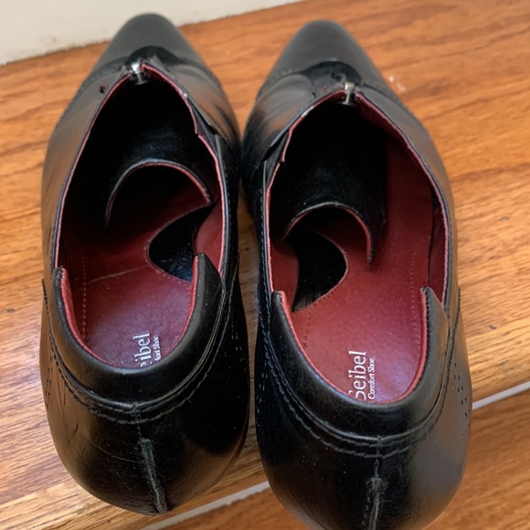 Josef Seidel comfortable walking shoes vintage styling easy modern zipper top - Picture 11 of 12